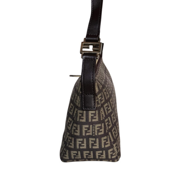 Fendi Monogram Shoulder Bag in Brown - Image 3
